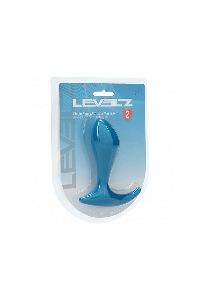 Shots Toys - Levelz - Single Ripple Silicone Prostate Massager - Stag Shop