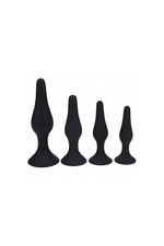 Shots Toys - Levelz - 4 PC Slim Silicone Anal Plug Set