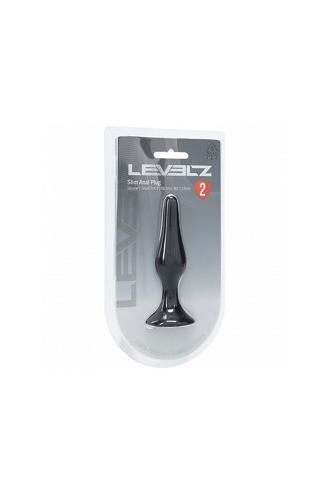 Shots Toys - Levelz - Slim Silicone Anal Plug - Stag Shop