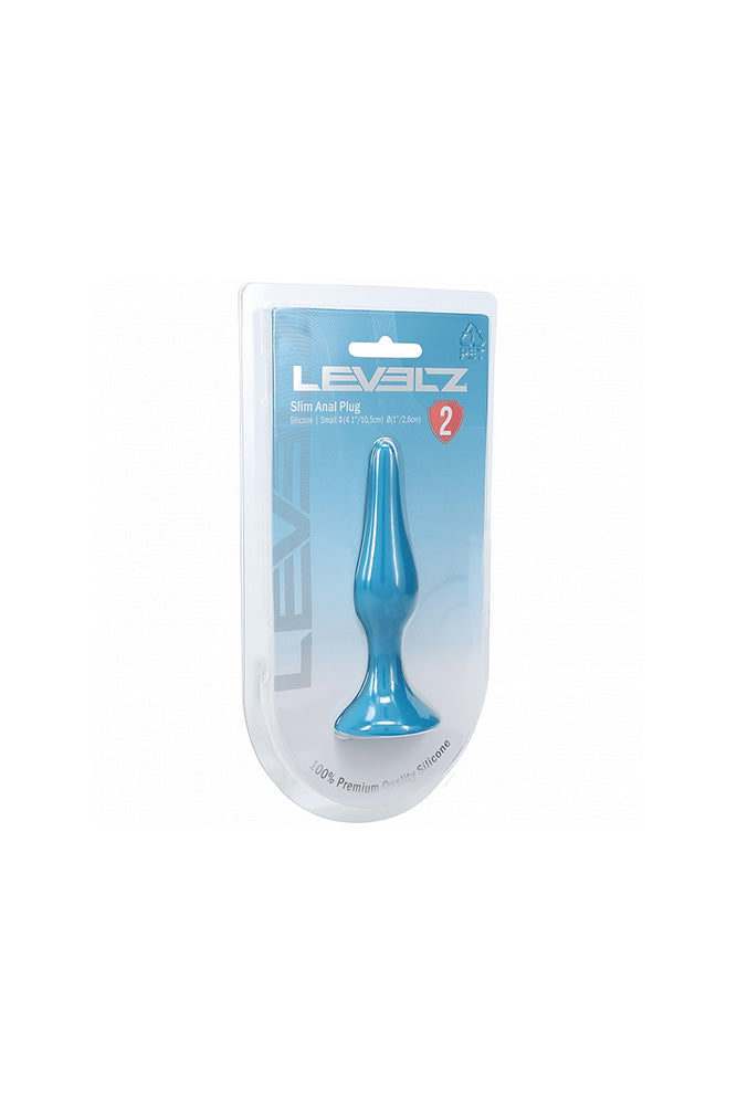 Shots Toys - Levelz - Slim Silicone Anal Plug - Stag Shop