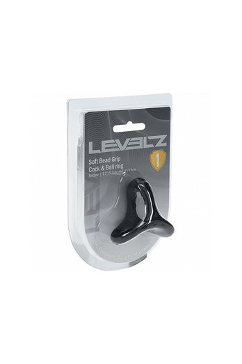 Shots Toys - Levelz - Soft Bead Silicone Cock & Ball Ring - Stag Shop