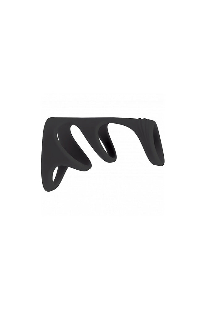 Shots Toys - Levelz - 3 Loop Silicone Cock Ring - Stag Shop