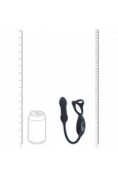 Shots Toys - Levelz - Vibrating & Thrusting Silicone Tri O Cock Ring with Prostate Stimulator - Stag Shop