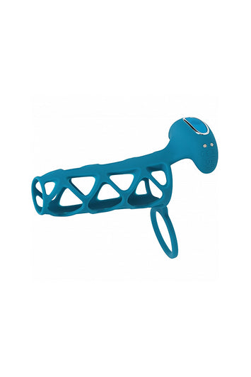 Shots Toys - Levelz - Vibrating Cage Silicone Cock Sleeve & Ball Ring - Stag Shop