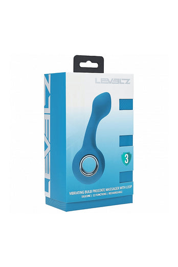 Shots Toys - Levelz - Vibrating Silicone Prostate Massager - Stag Shop