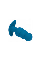 Shots Toys - Levelz - Tri Bulb Vibrating Silicone Anal Plug - Stag Shop