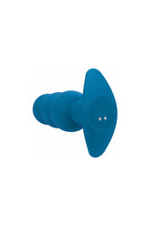Shots Toys - Levelz - Tri Bulb Vibrating Silicone Anal Plug - Stag Shop