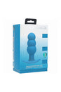 Shots Toys - Levelz - Tri Bulb Vibrating Silicone Anal Plug - Stag Shop