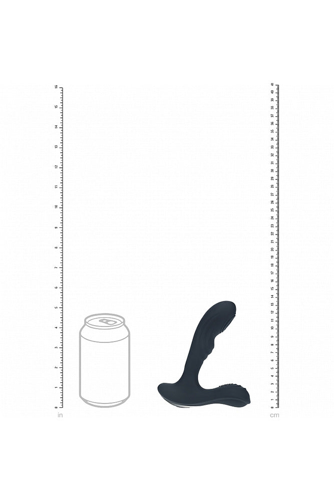 Shots Toys - Levelz - Vibrating & Tapping Prostate Massager with Ball Stimulator - Stag Shop