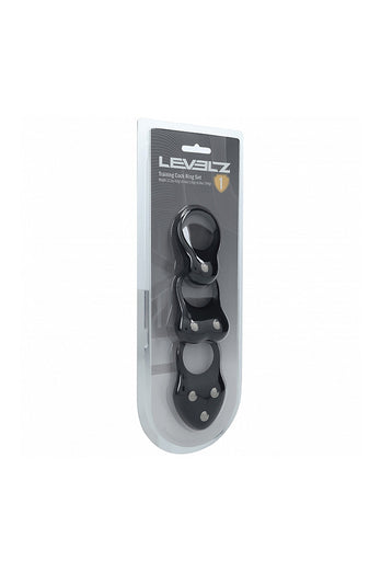 Shots Toys - Levelz - Weighted Cock Ring Training Trio - Stag Shop