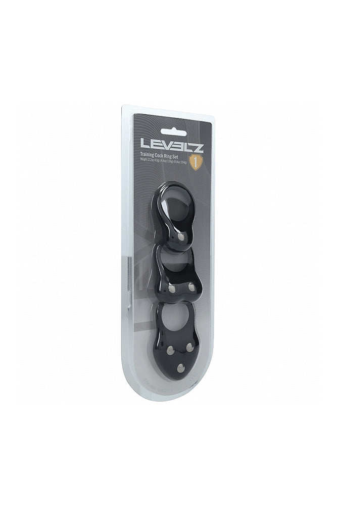 Shots Toys - Levelz - Weighted Cock Ring Training Trio - Stag Shop