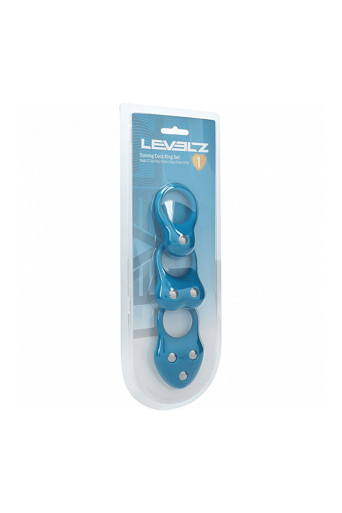 Shots Toys - Levelz - Weighted Cock Ring Training Trio - Stag Shop