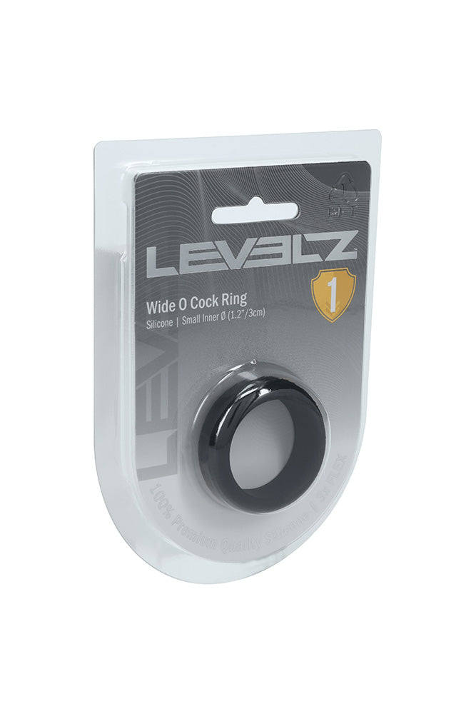 Shots Toys - Levelz - Wide O Silicone Cock Ring - Stag Shop