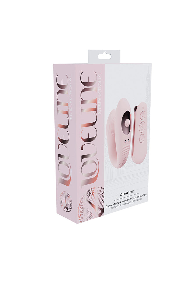 Shots Toys - Loveline International - Charme Remote Control Dual Vibrator - Stag Shop