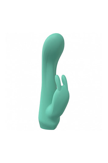 Shots Toys - Loveline - Enchanted Mini Rabbit Vibrator - Green - Stag Shop