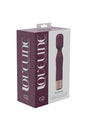 Shots Toys - Loveline - Glamour Mini Wand Vibrator - Burgundy - Stag Shop