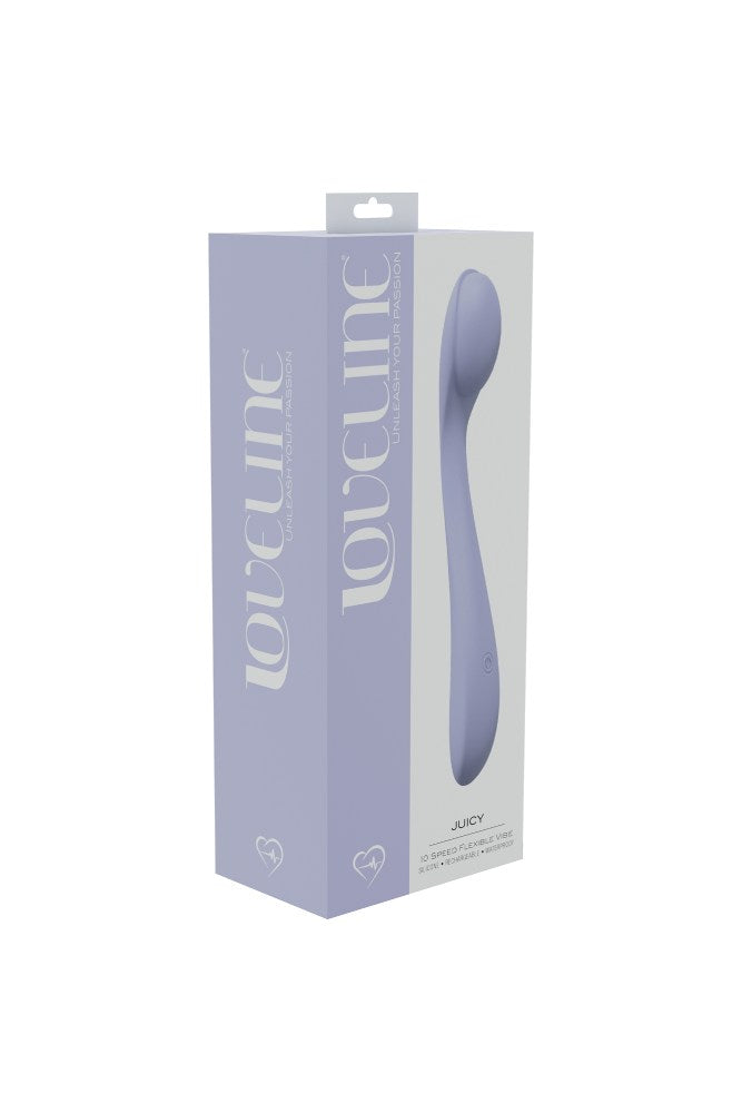 Shots Toys - Loveline - Juicy Flexible G-Spot Vibrator - Lavendar - Stag Shop