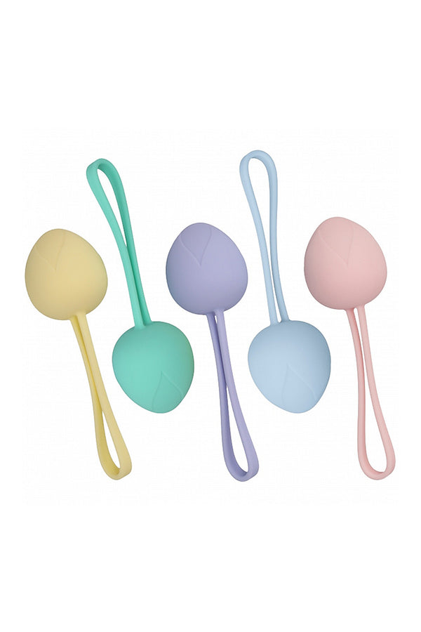 Shots Toys - Loveline - PelviFit Berry Weighted Kegel Kit - Stag Shop