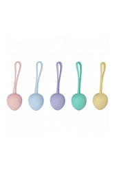 Shots Toys - Loveline - PelviFit Berry Weighted Kegel Kit - Stag Shop