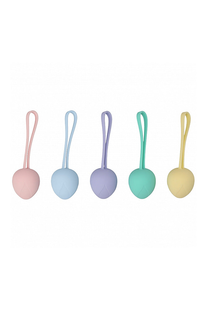 Shots Toys - Loveline - PelviFit Berry Weighted Kegel Kit - Stag Shop