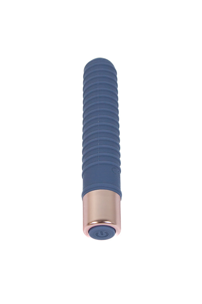 Shots Toys - Loveline - Poise Bullet Vibrator - Blue - Stag Shop