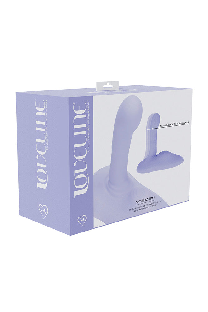 Shots Toys - Loveline - Satisfaction Thrusting Grinder With Pulse Wave Clitoral Stimulation - Stag Shop