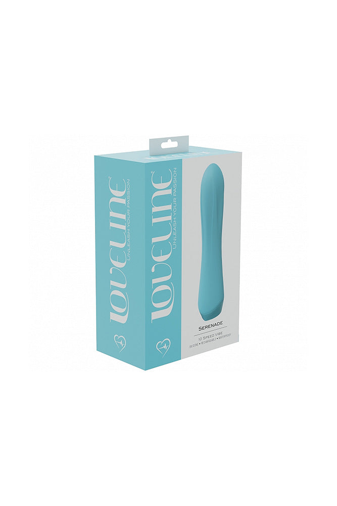 Shots Toys - Loveline - Serenade Bullet Vibrator - Turquoise - Stag Shop