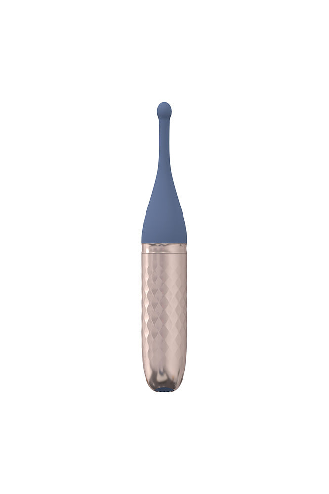 Shots - Loveline - The Thrill Interchangeable Vibrator - Blue - Stag Shop