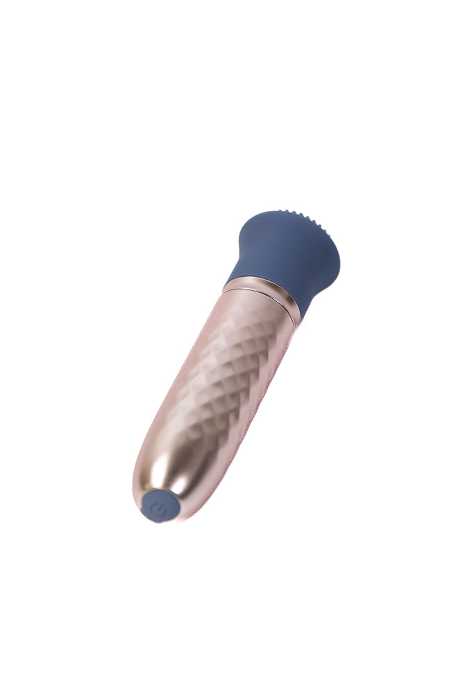 Shots - Loveline - The Thrill Interchangeable Vibrator - Blue - Stag Shop