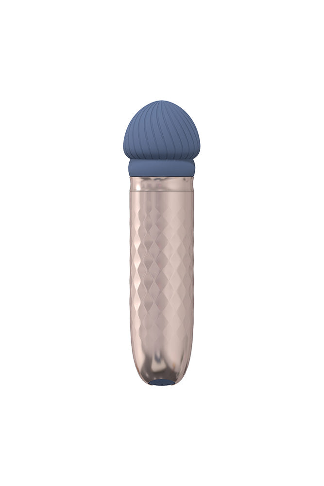 Shots - Loveline - The Thrill Interchangeable Vibrator - Blue - Stag Shop