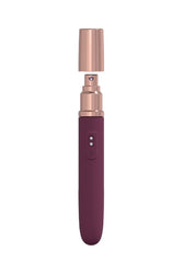Shots Toys - Loveline - The Traveler Vibrator with Refillable Lube Storage - Various Colours - Stag Shop