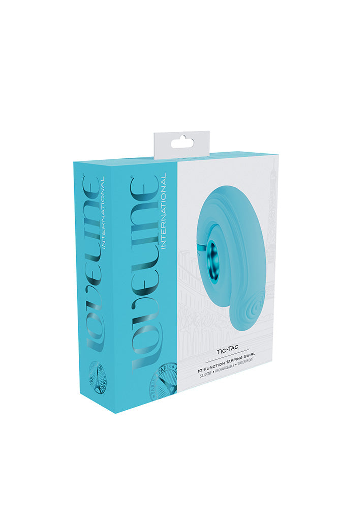 Shots Toys - Loveline - Tic-Tac Tapping Swirl Vibrator - Stag Shop