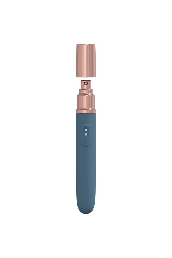 Shots Toys - Loveline - The Traveler Vibrator with Refillable Lube Storage - Various Colours - Stag Shop