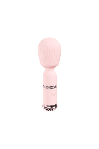 Shots - Loveline - Velour Mini Wand Vibrator - Stag Shop