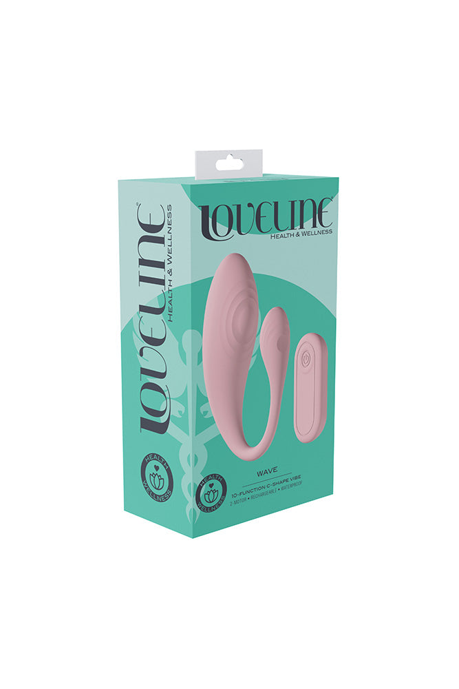 Shots Toys - Loveline - Wave Remote Control Wearable Vibrator - Stag Shop