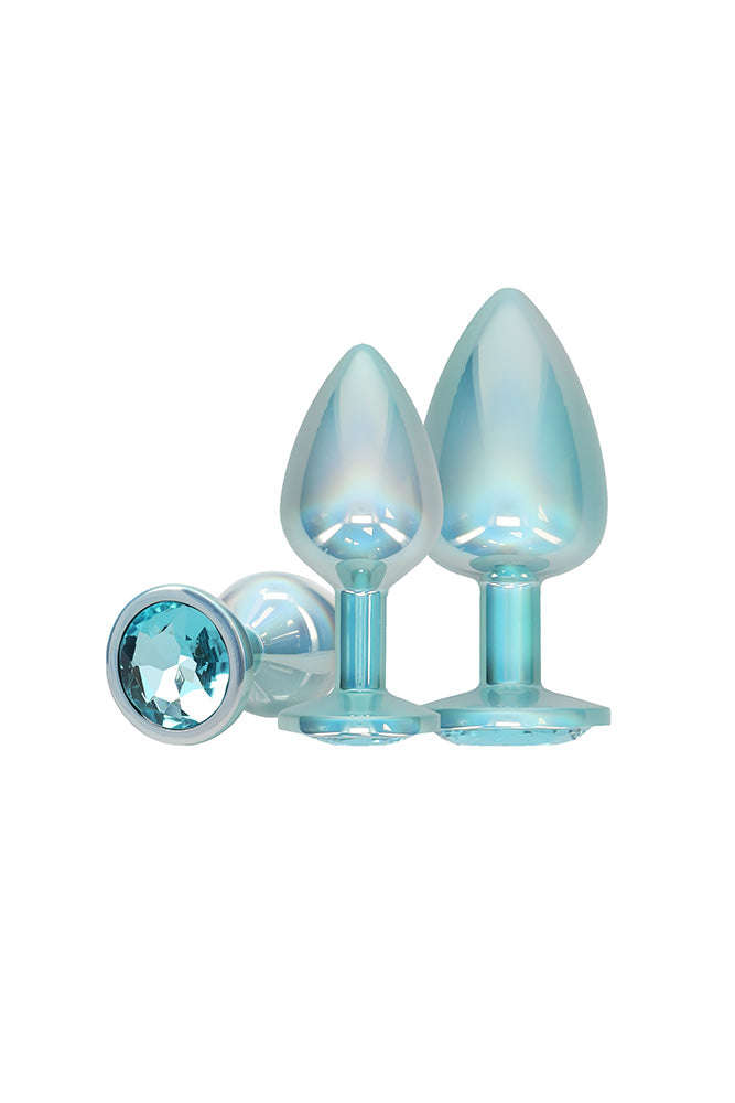 Ouch International - Paris Collection - Metal Anal Plug Set - Stag Shop