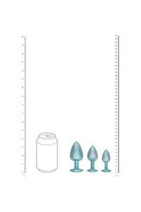 Thumbnail for Ouch International - Paris Collection - Metal Anal Plug Set - Stag Shop