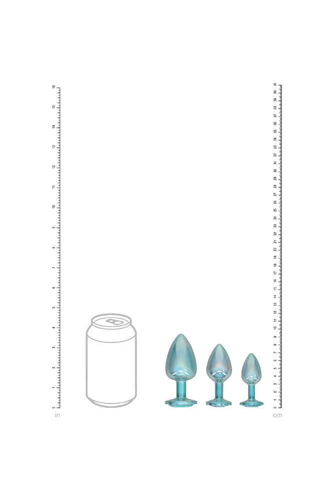 Ouch International - Paris Collection - Metal Anal Plug Set - Stag Shop