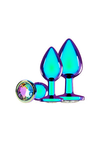 Thumbnail for Ouch International - Venice Collection - Metal Anal Plug Set - Stag Shop