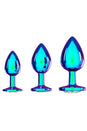 Ouch International - Venice Collection - Metal Anal Plug Set - Stag Shop