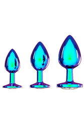 Ouch International - Venice Collection - Metal Anal Plug Set - Stag Shop