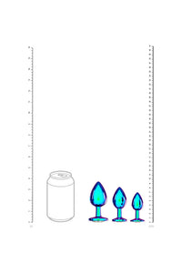 Thumbnail for Ouch International - Venice Collection - Metal Anal Plug Set - Stag Shop