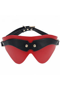 Thumbnail for Ouch by Shots Toys - Milan Collection - Blindfold - Red/Black - Stag Shop