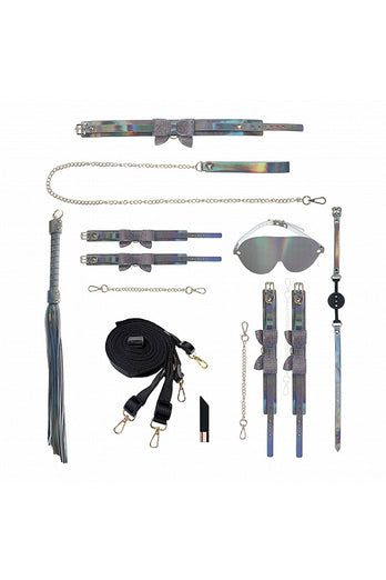 Ouch International - Paris Collection - Bondage Kit with Bag - Various Colors - Stag Shop