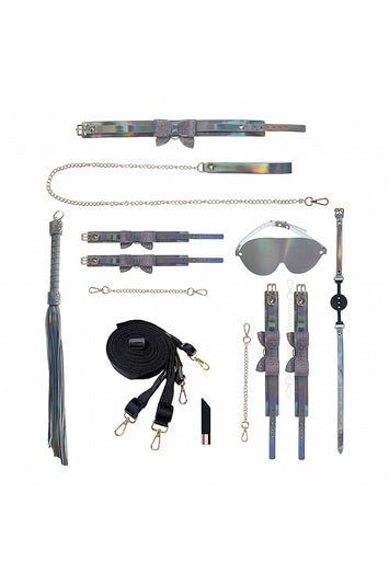 Ouch International - Paris Collection - Bondage Kit with Bag - Various Colors - Stag Shop