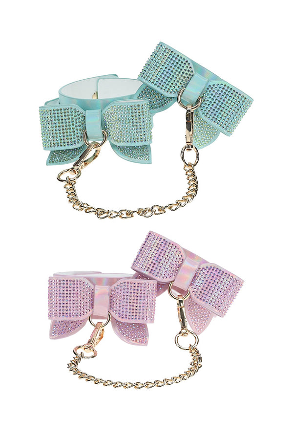 Ouch International - Paris Collection - Leg Cuffs - Various Colors - Stag Shop