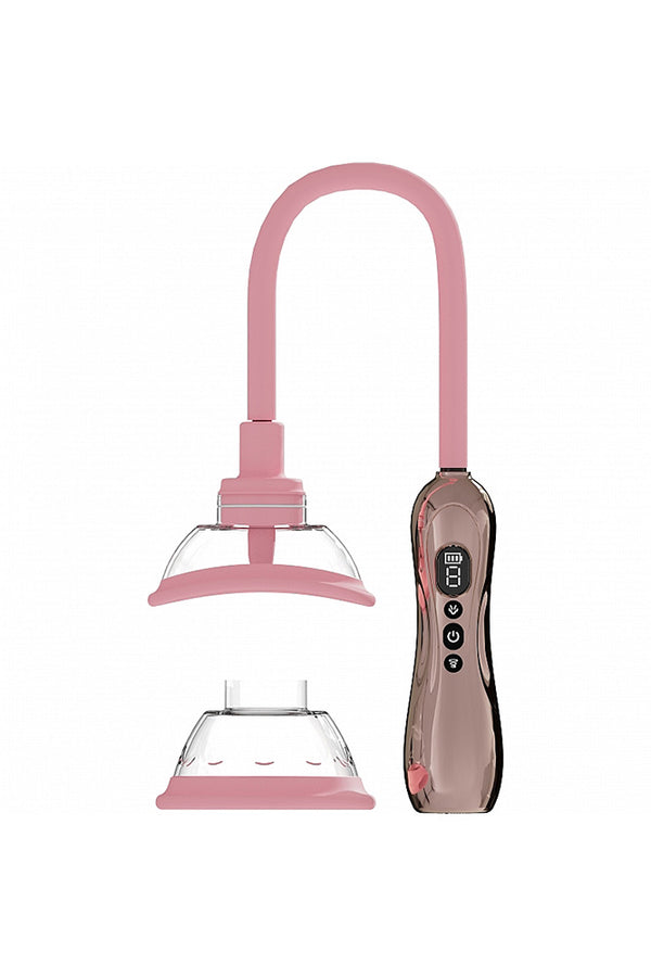 Shots Toys - Pumped - Automatic Vulva & Breast Pump With Rotating & Vibrating Tongue