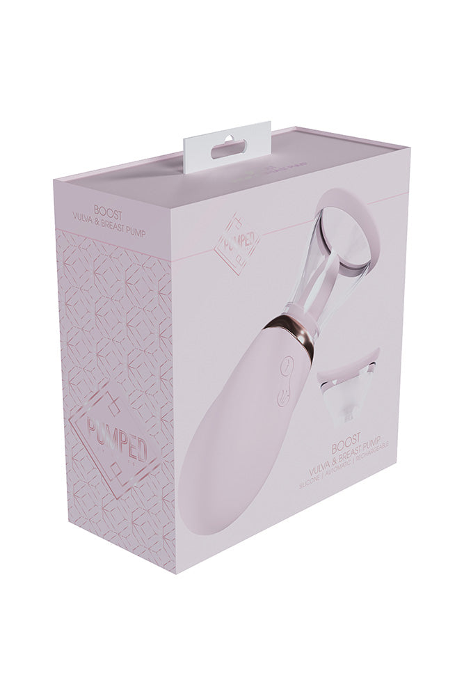 Shots Toys - Pumped - Boost Automatic Vulva & Breast Pump - Various Colours - Stag Shop