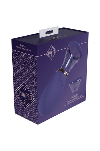 Shots Toys - Pumped - Boost Automatic Vulva & Breast Pump - Various Colours - Stag Shop
