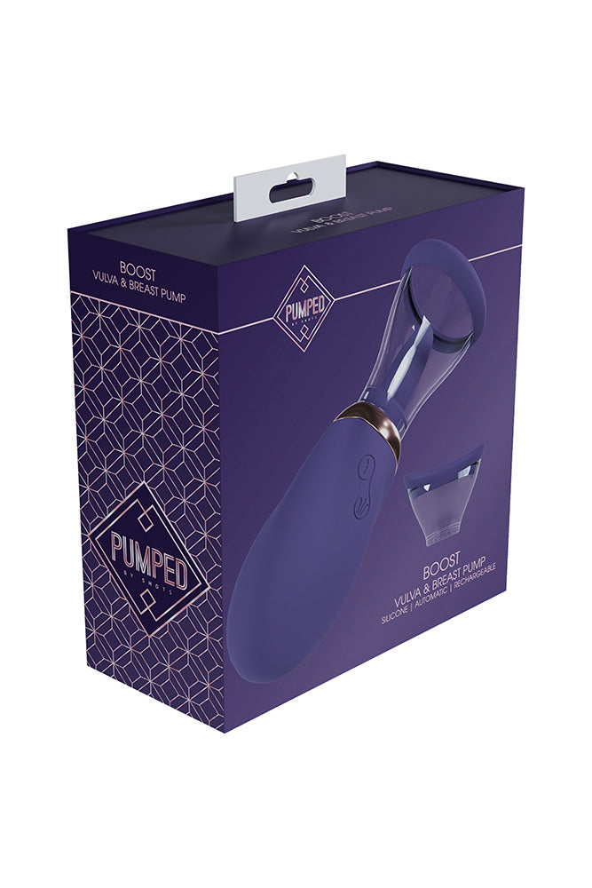 Shots Toys - Pumped - Boost Automatic Vulva & Breast Pump - Various Colours - Stag Shop